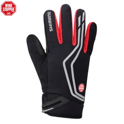 Shimano 장갑/동계용, 윈드스토퍼 인설레이티드 (레드)