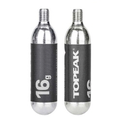 Topeak 펌프/에어가스, 16g Threaded CO2, 2개/팩