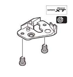 Shimano 부품/Y8U998050, BL-M755 버텀캠 커버&스크류 (M3*5)