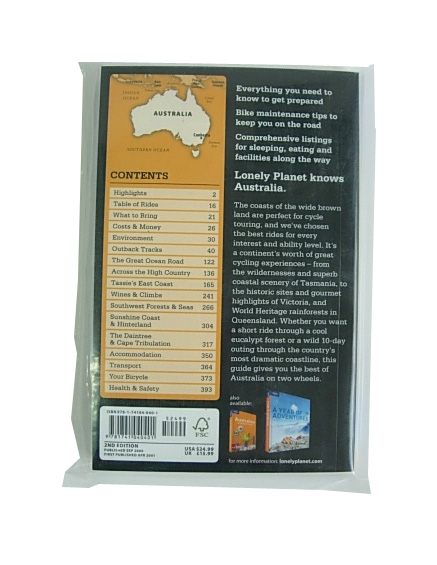 Lonely Planet Cycling Australia 여행가이드