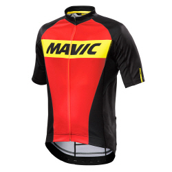 Mavic 져지/Cosmic Jersey, 반팔져지 (레이싱레드)-반품불가