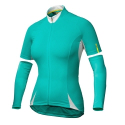 Mavic 져지/Aksium Jersey W, 반팔져지, 여성 (Moorea/블루)