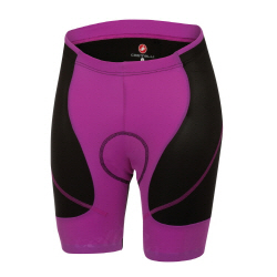 Castelli 숏/Evoluzione W Short, 에볼루씨오네, 여성용 (블랙/마젠타)