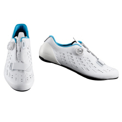 Shimano 신발/SH-RP9 로드슈즈, 와이드, 보아 (화이트)