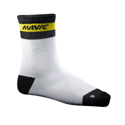 Mavic 양말/Ksyrium Merino, 메리노 추동양말 (케인/화이트)