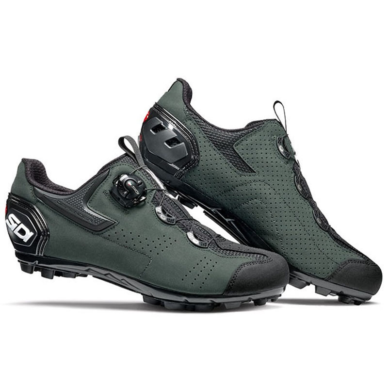 Sidi MTB/GRAVEL, 그래블, 블랙/다크그린