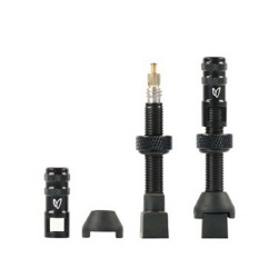 Effetto mariposa 타이어/튜브리스밸브x2, 블랙 40mm