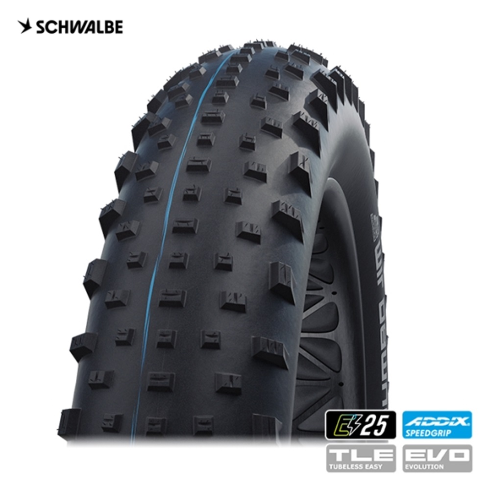 Schwalbe 26인치/점보 짐 애딕스 폴딩 TLE/튜브리스이지 26x4.00/4.80